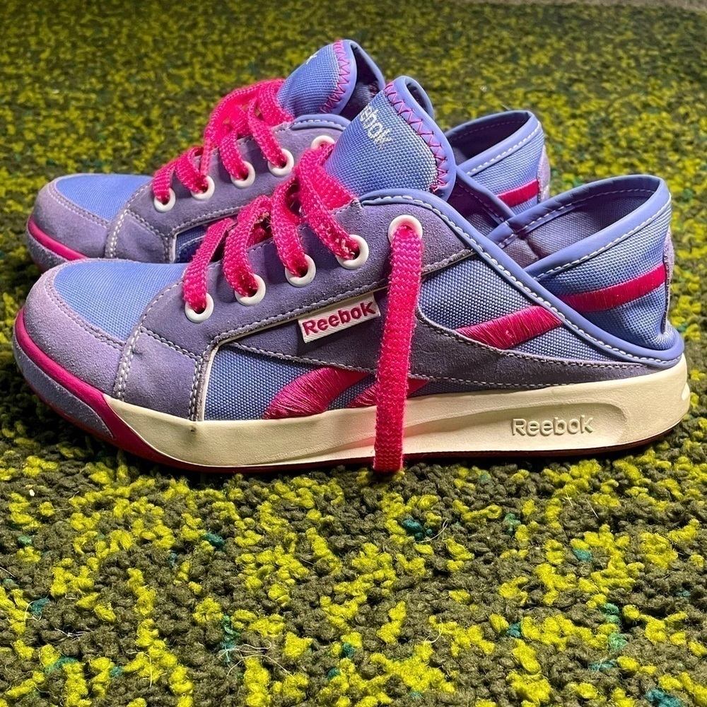Reebok sweets purple and pink low mid sneaker​​​​​​​​​​​​​